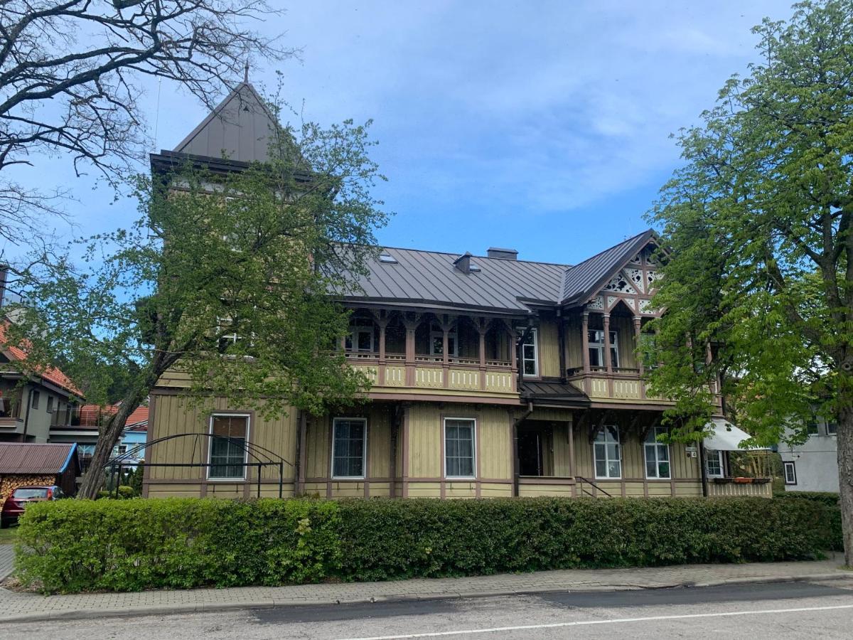 Pas Jurate Villa Hubertus Juodkrantė Eksteriør billede
